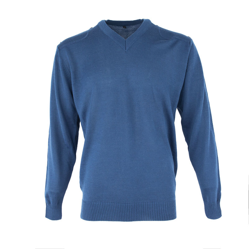 Dutch Assorted Blue V-Neck Sweater | Issued & #2 Condition, , large image number 4